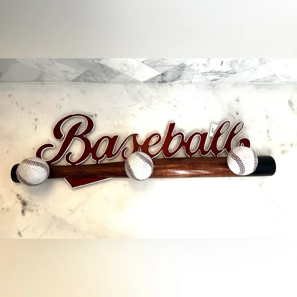 ❌SOLD❌NWT BASEBALL RACK - Picture 1 of 2